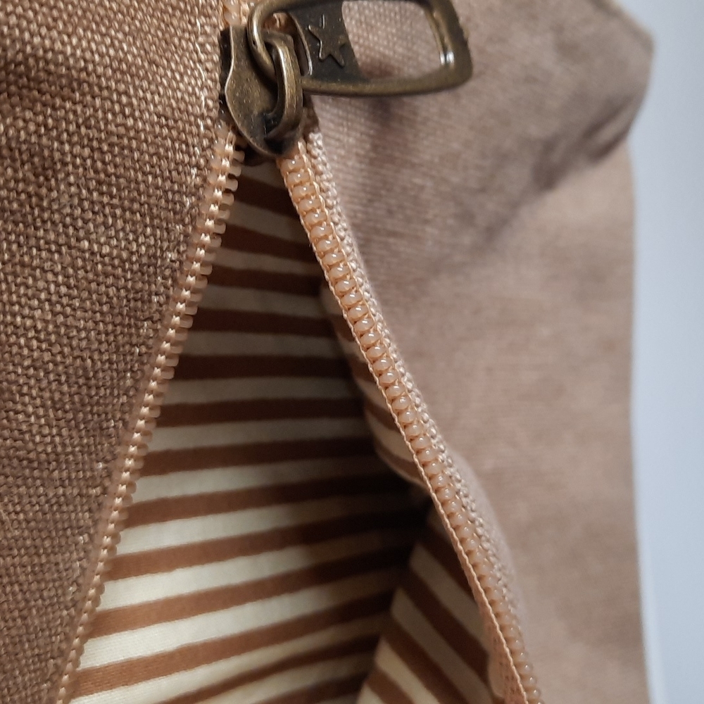 Crossbody Purse Bag Cotton Canvas Wishes Casual Leather Strap Urban Farm Casual - Picture 9 of 11